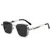 2025 Polarisierte Sonnenbrille Für Herren, Hochwertig, Hübsch, Zum Fahren, Speziell, Anti-UV, Hochwertige Metall-Punk-Modetrends-Sonnenbrille_viptrois.com