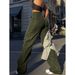Men's Clothing Commerce Best Selling Women's Workwear Casual Pants, Loose Fitting, Trendy, Draped, Wide Leg, Versatile Long Pants, Instagram Style._viptrois.com