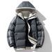 Large Size Coat Men's Winter Bread Clothes Loose Warm Thickened Cotton Clothes New Hooded Cotton Clothes Men's Coat_viptrois.com