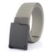 Unisex Unisex casual men's nylon belt all-in-one jeans without metal inner belt tank print_viptrois.com