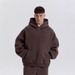 Unisex Heavyweight Fleece Hoodie – Oversized Drop Shoulder Pullover With Kangaroo Pocket (S-XXL)_viptrois.com