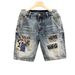 Men's Clothing Handsome Denim Shorts Men's Loose Shorts_viptrois.com