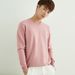 1 Autumn Winter Men's Crew Neck Sweater Pullover V-Neck Loose Plus Size Long Sleeve Knitte Base Shirt Inner Wear_viptrois.com