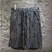 Summer Thin Ripped Cut-Sleeve Shorts Two-Piece Set Men's Trendy Fashion Versatile Five-Point Pants Cool Style Outfit_viptrois.com