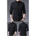 Loom Loom Russian Ozone Knitted Cardigan For Men, Half Turtleneck Sweater, Autumn And Winter Jacquard Knitwear, Versatile_viptrois.com
