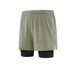 Men's Clothing Two-Piece Sports Shorts Training Pants Fitness Running Marathon Shorts Foot Blue Shorts_viptrois.com