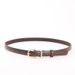 Korean New Black Trimmed Thin For Women Simple Versatile PU Small Ladies Gold Buckle Jeans Belt_viptrois.com