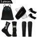 Unisex Professional Game Football Sports Suit Football Anti Slip Socks Sports Socks Calf Guard Bandage Socks Sports Backpack_viptrois.com