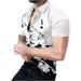 2023 Spring New Short Sleeved Printed Casual Lapel Large Men's Shirt_viptrois.com
