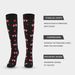 outdoor sports cycling compression socks for men and women multi color running elastic calf socks Halloween pressure socks_viptrois.com