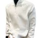 Loom Autumn Stand Collar Half-Zip Sweatshirt 2025 New Style Patchwork Long Sleeve Trendy Versatile Base Layer Men's Solid_viptrois.com
