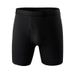 Pulse Ouma Cross-Border Men's Sports Underwear Long Anti-Chafing Leg Five-Point Pants Mid-Waist Side Opening Comfortable_viptrois.com