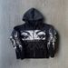 Men's Clothing Wholesale Personalized Printing Hot Diamond Zipper Sweatshirt Long Sleeve Pullover Hoodie Retro Jacket Street Trend_viptrois.com