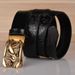 Apparel Accessories men's genuine leather belt faucet automatic belt youth trend belt_viptrois.com