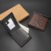 Wallet Card Cases Men's Wallet Men's Short Crocodile Pattern Thin Fashion Wallet Multi Card Slot Card Holder_viptrois.com