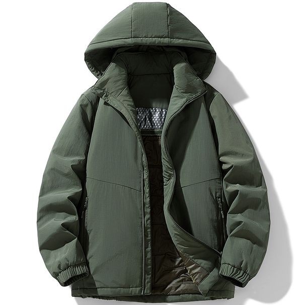Men’s Winter Puffer Jacket With Hood – Graphhene-Enhanced Thermal Coat, Streetwear Bomber Style (L-5XL, Black/Army Green/Khaki/Charcoal)_viptrois.com