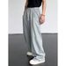 Men's Clothing Factory Direct Sales, Trade, Hot Selling American Retro Casual Trousers For Men, Loose Fit, High Street Design, Straight Leg Trousers._viptrois.com