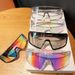 New Outdoor Sports Cycling Glasses Large Frame Colorful Sunscreen Goggles Sunglasses Unisex_viptrois.com