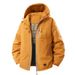 Men's Windproof Hooded Padded Jacket - Lightweight Warm Winter Coat For Outdoor & Daily Wear Fashion Trends_viptrois.com