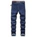 Men's Clothing Fashionable All Match Loose Jeans Men's Multi Pocket Decoration Men's Jeans_viptrois.com