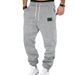 Men's Fleece-Lined Casual Jogger Pants With Drawstring - Winter Warmth, Comfortable & Stylish Sweatpants For Everyday Wear_viptrois.com