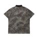 Men's Clothing Retro Shirt Letter Print Leopard Print Loose Casual Versatile Short Sleeve T-Shirt For Men And Women Summer Style_viptrois.com