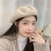 for Women New Versatile Woolen Painter Autumn Winter Internet Celebrity Korean Style Cashmere Beret Hat Trendy_viptrois.com