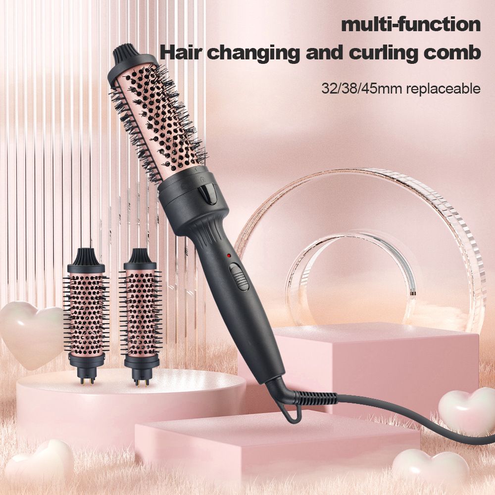 Styling Tool Volumizing Curling, Dual-use Iron For Straight And Curly Hair, Bangs Curling Comb, Hair Curler_viptrois.com