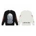 Trendy Brand Skull Print Heavy Cotton Unisex High Street Crew Neck Long Sleeve Sweatshirt_viptrois.com