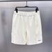 Men's Clothing High Street Men's Summer Shorts Fashion Embroidered Terry Sports Shorts Men's Casual Shorts B2gne2244_viptrois.com