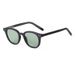 Women's Glasses New Fashion Retro Rivet Sunglasses Sunglasses For Women High End Anti Ultraviolet Frosted Black Versatile Glasses_viptrois.com