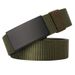 Women's Belts canvas belt, toothless automatic buckle belt, outdoor sports and leisure business belt, versatile trouser belt wholesale_viptrois.com