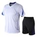Men'S Sportswear Fitness Short-Sleeved Quick Dry Running Loose Casual Sportswear_viptrois.com