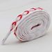 Shoelace 1cm Wide Flat Color Cross Terylene Cotton Shoelace All Tide Flow Fitting_viptrois.com