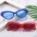 Men's Sunglasses New Personalized Retro Cat Eye Sunglasses Outdoor Sun Protection Sunglasses High End Anti Ultraviolet Fashion Glasses_viptrois.com