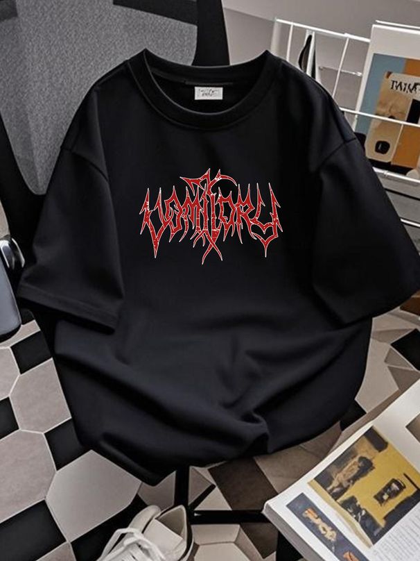 VOMITORY LOGO NEW BLACK T SHIRT Fashion Unisex Versatile Comfortable Stylish Casual Top For Everyday Wear Graphic Streetwear Homme_viptrois.com