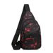Men's Crossbody Sling Bag With Multiple Compartments, Lightweight Oxford Fabric, Adjustable Strap For Travel, Work & Daily Use_viptrois.com