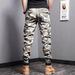 Men's Camo Cargo Pants – Slim Fit Military Utility Pants With Drawstring Waist (Woodland/Desert Camo) | Streetwear & Tactical Style_viptrois.com