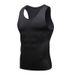 Men's Clothing New Fitness Clothes Men's Vest Summer Football Basketball Training Tights Quick Drying High Elastic Sports Tights Vest_viptrois.com