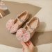 Girls' Leather Shoes Fall/Winter 2022 New Crystal Shoes Fashion Korean Princess Shoes Women's Baby Children's Shoes Small, Medium and Large Children_viptrois.com