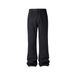 Men's Clothing Black Blue Gray Washed Retro Old Bootcut Scimitar Retro Slim Denim Trousers_viptrois.com