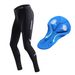 2025 Plus Size Pants With Thickened Silicone Cushion, Quick-Dry Mountain Bike Long Pants, Men's Cycling Clothing_viptrois.com