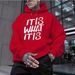 Men's Clothing Letter Print Hoodie, Casual Sports Sweatshirt, Long Sleeved Autumn And Winter Fashion Street Style Versatile Top_viptrois.com