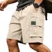Men's Clothing Men's Loose Fit Casual Cargo Shorts Style Stretch Outdoor Beach Sports Multi Pocket For Formal & Casual_viptrois.com