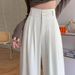 Women's High-Waisted Summer Dress Pants – Office To Brunch Straight Leg Trousers (S-5XL) – Stretch Polyester Wide-Leg Flow With Hidden Pockets_viptrois.com