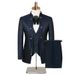 Men's Clothing Wedding Suit Groomsmen Three Piece Suit_viptrois.com