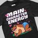 Main Character Energy 100% Cotton T-shirt Mens Tees Top Niedlich Cute Kawaii Süße Kröte_viptrois.com