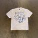 Heavyweight 250g Pure Cotton Oversized T-Shirt With Abstract Cat Print | Unisex Relaxed Fit Streetwear Tee_viptrois.com