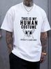 This Is My Hu Costume I'm Really A Sugar Glider T Shirt Funny Halloween Mom Dad SweaT For Graphic Homme Top For Everyday Wear Breathable Slightly_viptrois.com