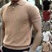 Men's 24 Solid Color Short Sleeve Trendy New Vertical Striped Turn-Down Collar Polo Versatile Elegant Button T-Shirt_viptrois.com